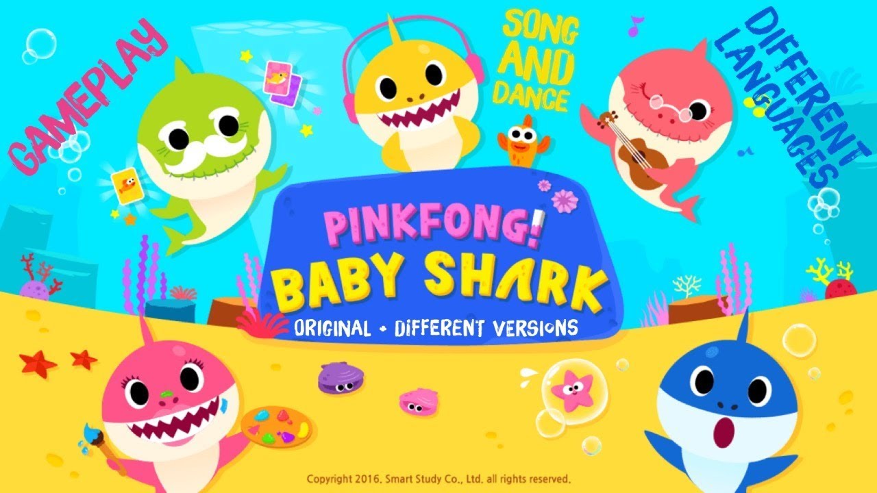 Pinkfong Baby Shark Sing and Dance | Best Kids Songs App Gameplay Different Versions Medley