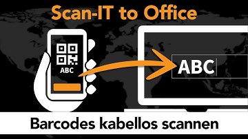 Smartphone als USB Barcode Scanner Alternative – Scan-IT to Office für Windows & Mac