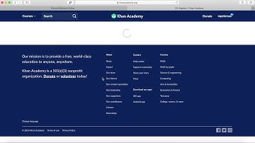 Navigating Khan Academy