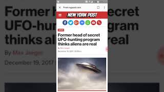 Former UFO Hunter believes in Aliens