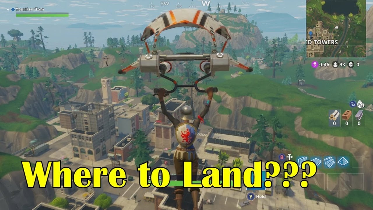 Best and Worst Places to Land on Fortnite's Map Update YouTube