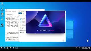 Luminar Neo 1.6.2 Compleet (2022) - Installeren Windows (Werken)