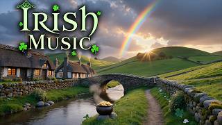 Emerald Morning Calm 🍀 Relaxing Irish Music Under a St. Patrick’s Day Rainbow screenshot 5