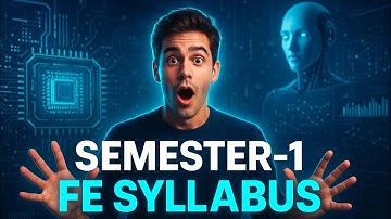 📚Semester-1 FE SYLLABUS | BTech AI & DS | 🚀 Explained in 2 Mins!