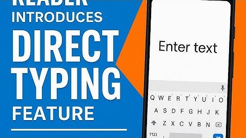 CSR Screen Reader Introduces "Direct Typing" Feature for Android | Game Changer for Accessibility!🥳🥳