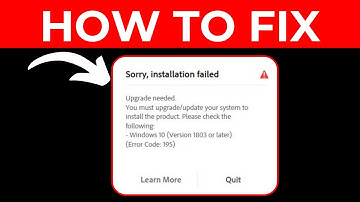 How To Fix "Sorry, Installation Failed. Upgrade Needed" (2025 Updated)