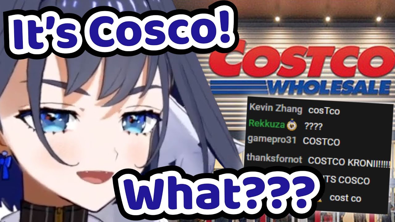 Kronii Gets Confused at The Correct Pronunciation of 'Costco' YouTube