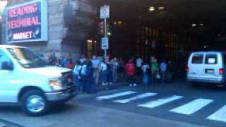 Barack Obama Leaving Philadelphia