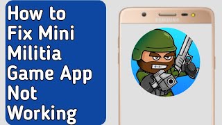 How to Fix Mini Militia App Not Working screenshot 5