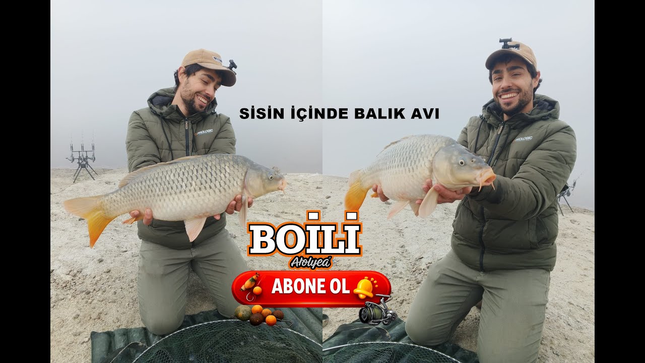 Kış avı Sisli Av | Oltaya Gelen Balıklar Şaşırttı
