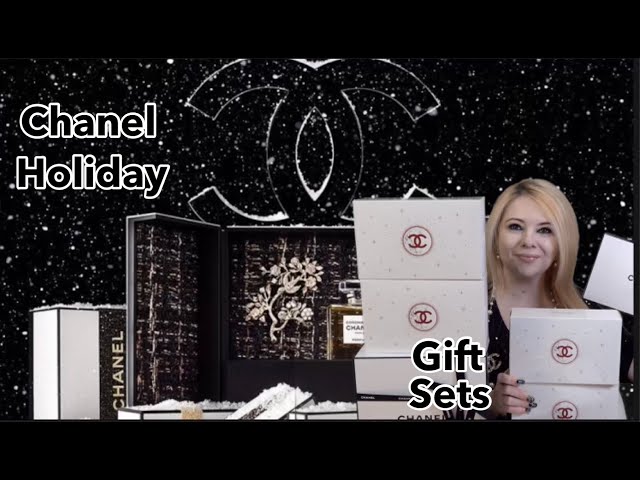 CHANEL HOLIDAY GIFT SETS HAUL & UNBOXING! ALL 6 TWEED MAKEUP BAGS! 🎁 