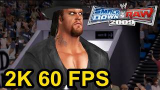 WWE SmackDown vs. Raw 2009 [PS2] Gameplay (2K 60 FPS)