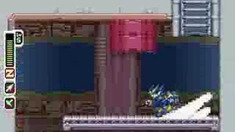 Megaman Zero 3 W.R. Factory Stage Speed Run Hard mode