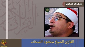 ربنا ما خلقت هذا باطلا سبحانك | الشيخ محمود الشحات | تلاوة قصيرة