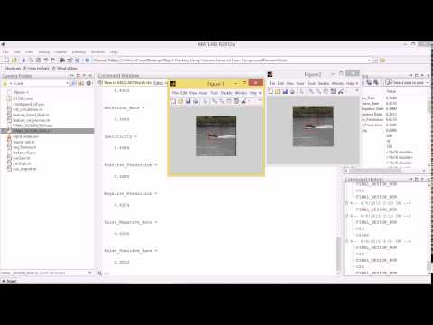 OBJECT TRACKING USING FEATURES EXTRACTED FROM COMPRESSED DOMAIN