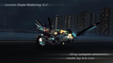 Comics Style Rendering V.2 (test) (Element 3D 1.6.2)