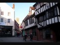 Views of lincoln  sincil street to steep hill 