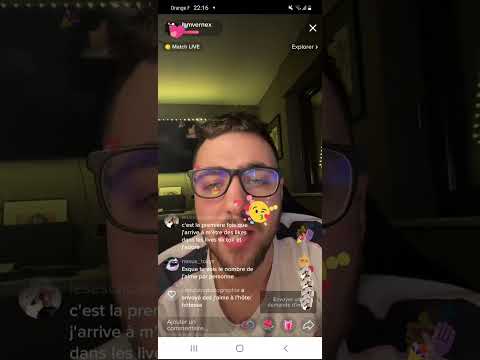 extrait 2eme partie du live tik tok de vernex du 9.11.2021