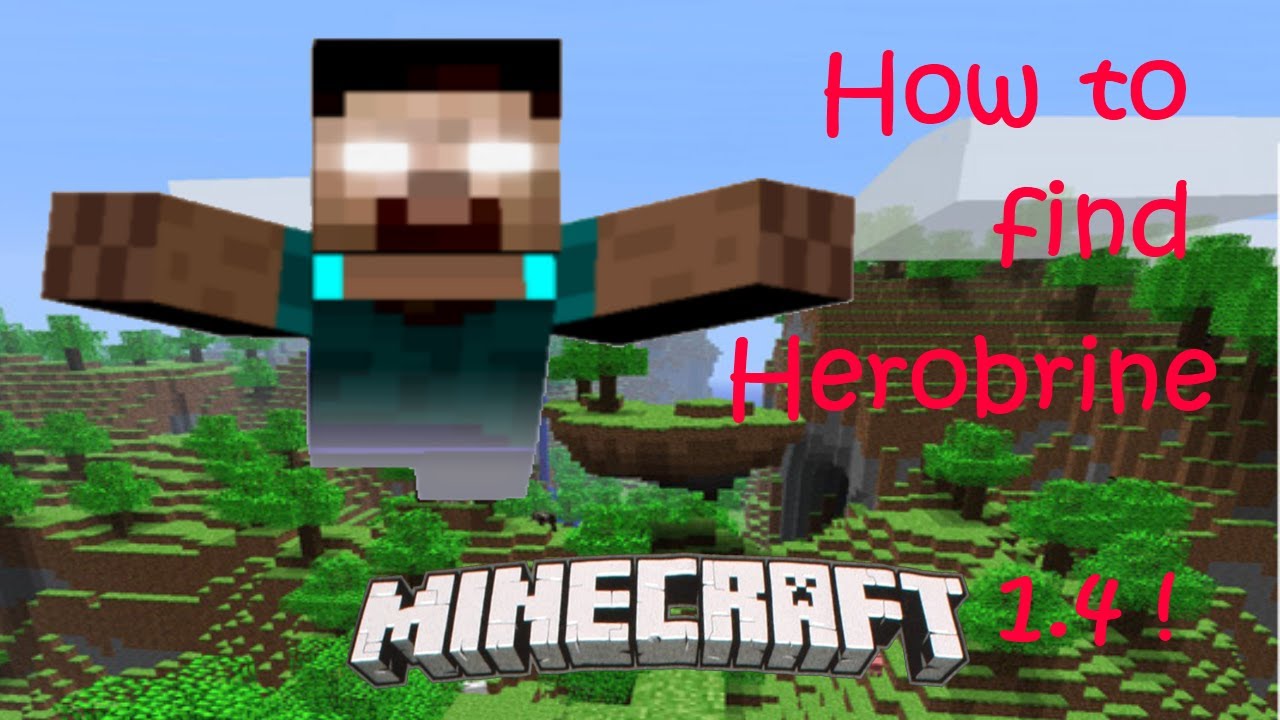 How to find/summon Herobrine in Minecraft 1.4.2 - YouTube