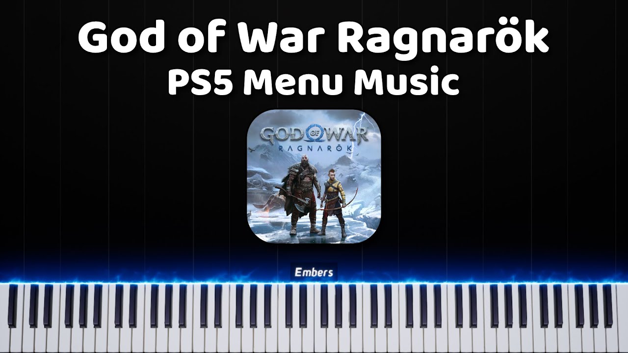 God Of War Ragnarok l PS5 Menu Music l 4K UHD 