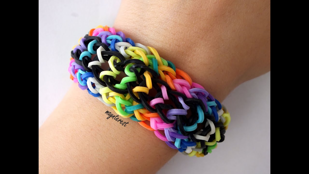 PULSERA de GOMITAS Raíl (con telar)