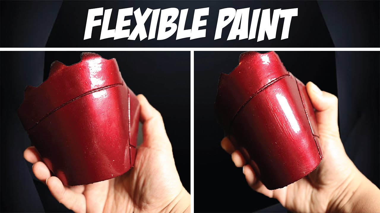 How To Paint Flexible Cosplay Armor | BJB Materials TC-90 Tutorial