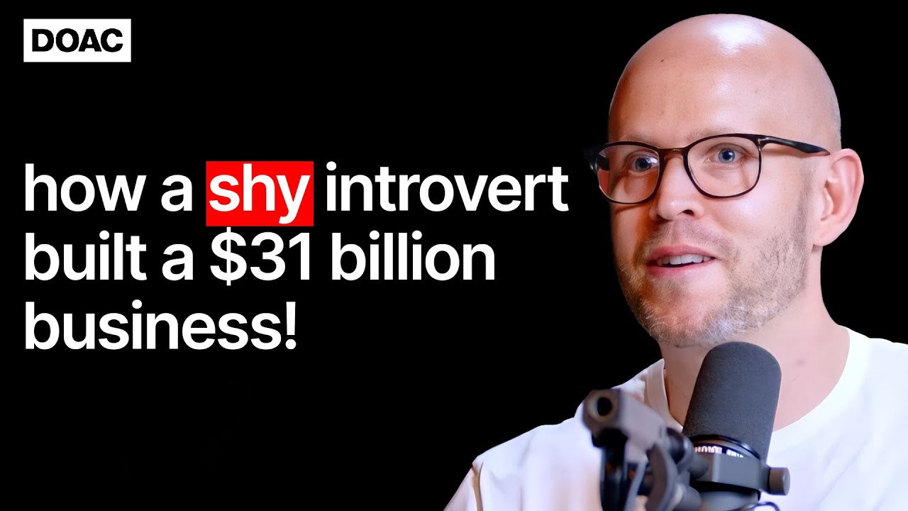 ⁣Spotify Founder: How A 23 Year Old Introvert Built A $31 Billion Business!