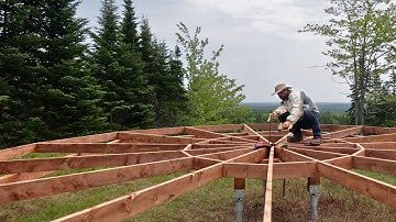 Building a Yurt Platform for Retirement Dreams