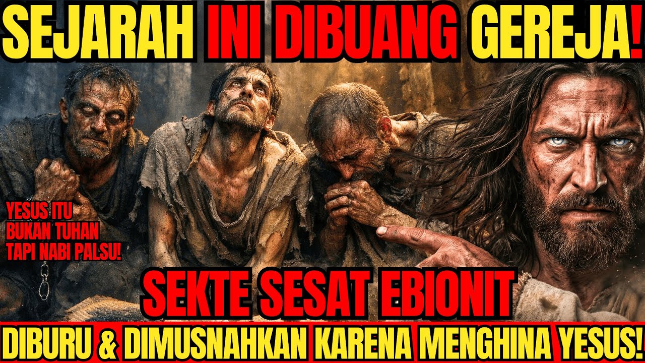EBIONIT: SEKTE SESAT YG DIMUSNAHKAN GEREJA KERENA MENGHINA YESUS❗️