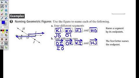 9.1 Introduction to Geometry Points, Lines, and Planes Video Lesson