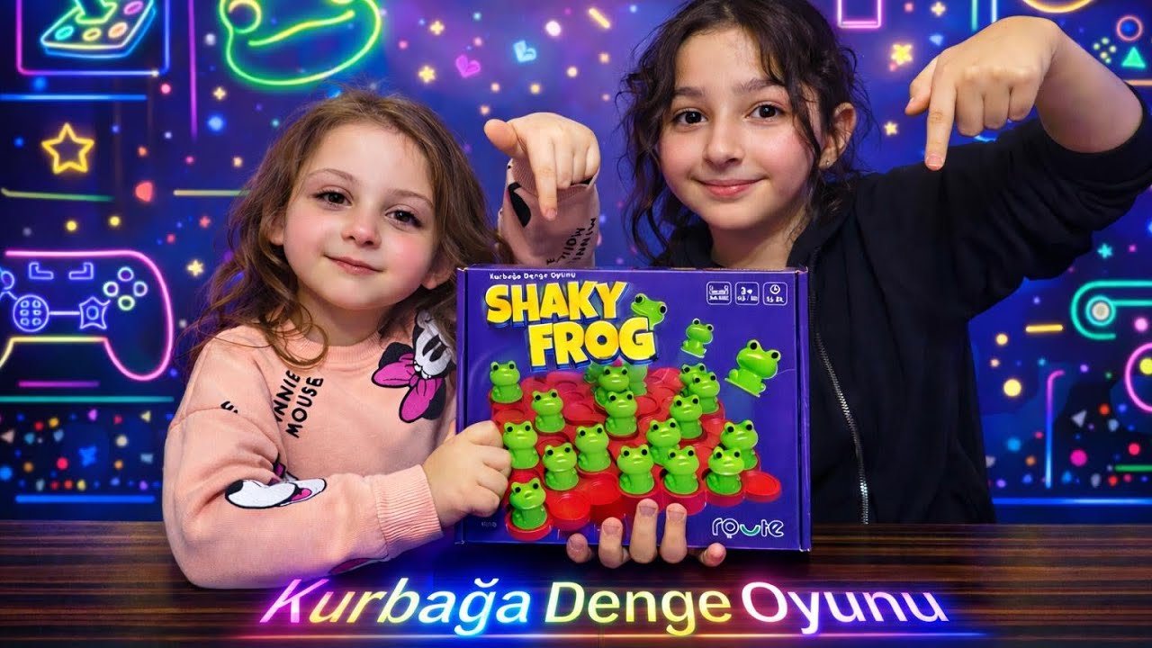 KURBAĞA DENGE OYUNU OYNADIK! @BelinayNisaTV 