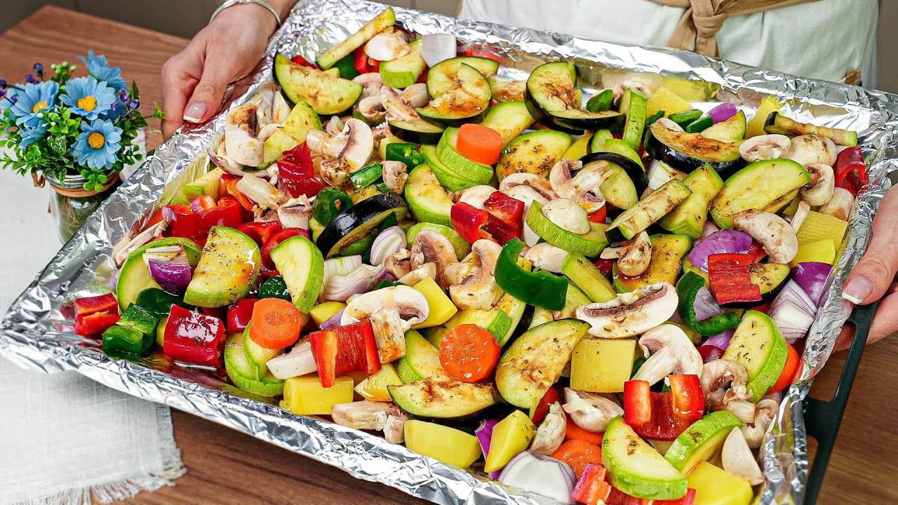 Unglaublich, wie lecker! Dieses Gemüse schmeckt besser als Fleisch! Einfach und schnell! ASMR