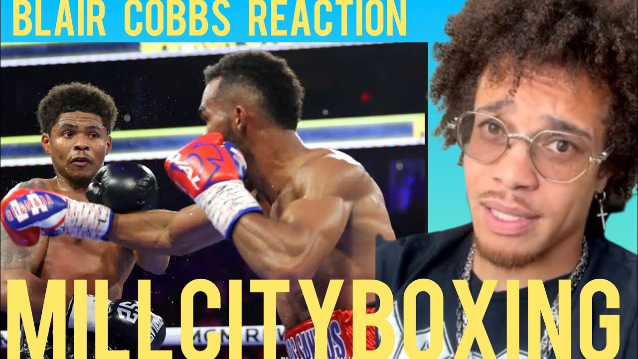 ( Shakur Stevenson Snoozers 💤 ) Blair Cobbs Reacts to shakur Stevenson ...