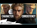 Create a midjourney consistent character full tutorial