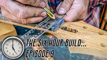 Afl. 9 - Een gitaarbouwer bouwt een complete gitaar op maat in ZES uur... helemaal vanaf het begi...