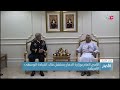 الأمين العام بوزارة الدفاع يستقبل قائد القيادة الوسطى الأمريكية