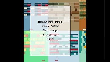 Python Breakout game made with Pygame
