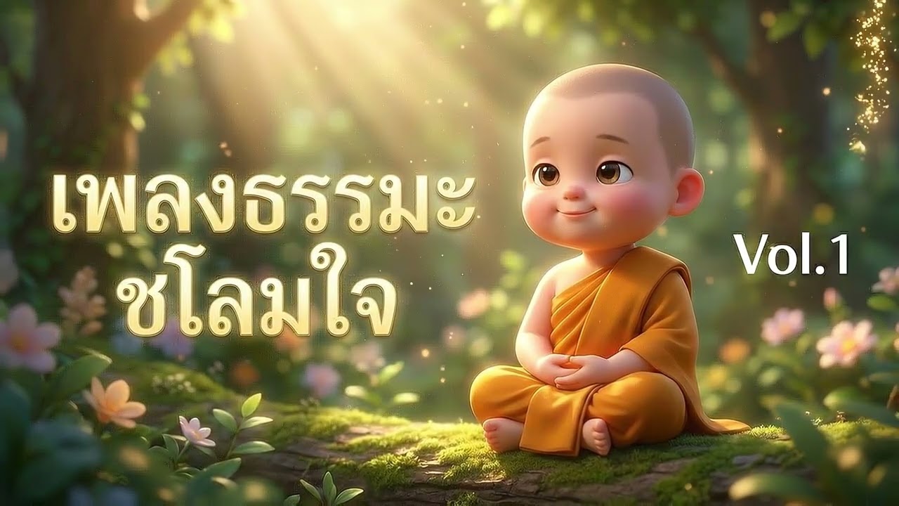 เพลงธรรมะชโลมใจ Vol.1 | ฟังก่อนนอน ใจสงบ ละวางอย่างอ่อนโยน