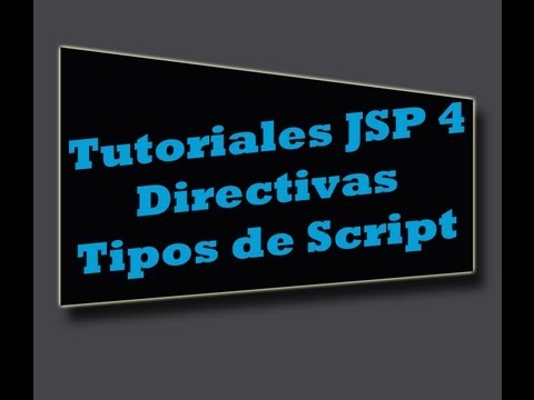 Video: ¿Cuáles son los tipos de directivas en JSP?