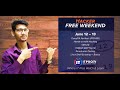 Free H@cker weekend! On June 12 - 14, 2021 | CEHv10, PenTest+, OWASP Top 10 ITProTV Free membership