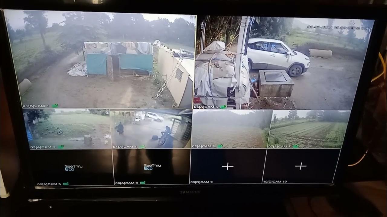 After Repair & Reinstallation cctv camera cctv camera installation