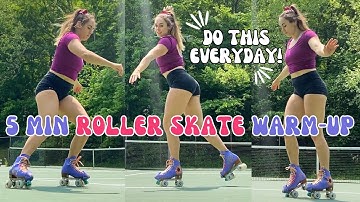 DOE DEZE 21 BEWEGINGEN ELKE DAG om te leren hoe je SNEL kunt ROLLERSCHAATSEN (Dagelijkse warming-...