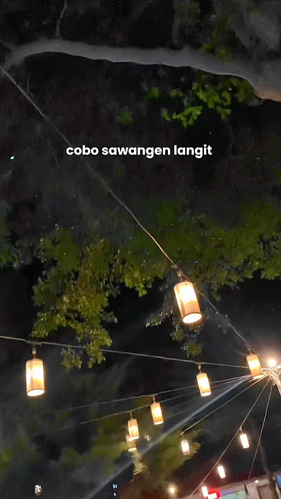 Cobo sawangen langit wengi iki | sepine wengi #happyasmara #sepinewengi #liriklagujawa #lagujawa