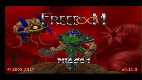Freedoom - gameplay Doom WAD Action Horror FPS