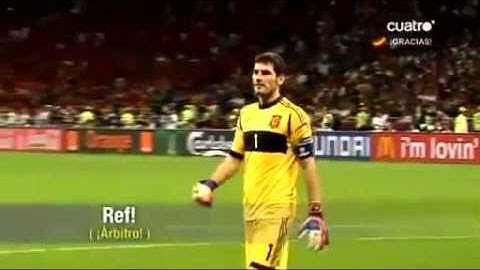 Casillas asks respect for Italy (EURO 2012 Final)