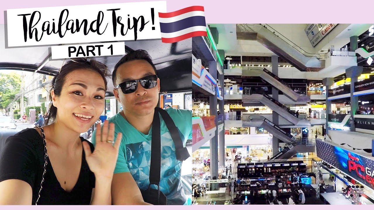 KOREA TO THAILAND⎮ SHOPPING FOR ELECTRONICS! Pantip Mall Bangkok