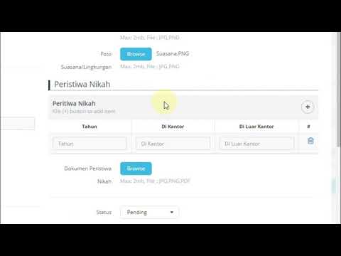 Tutorial E-BI: Input Profil Satker