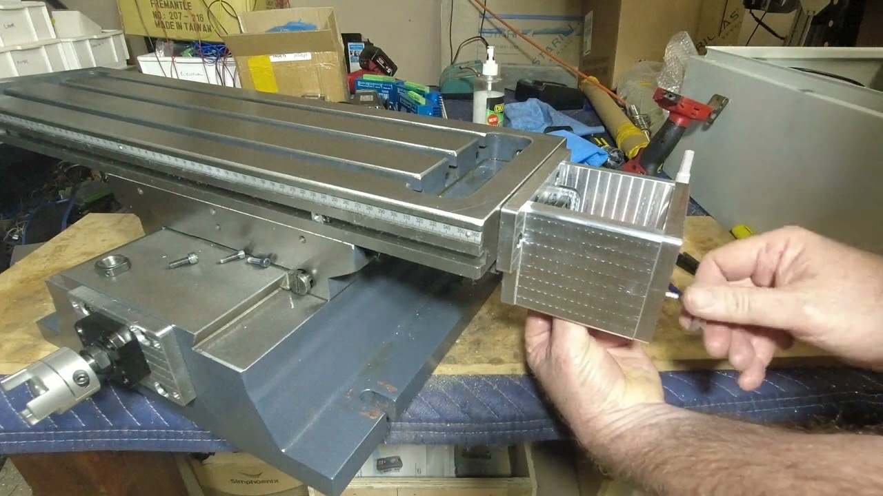 Optimum MH28V XZ axis section cnc conversion