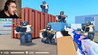 I Played Cs2S Kid Version But I Got Admin Skins Roblox