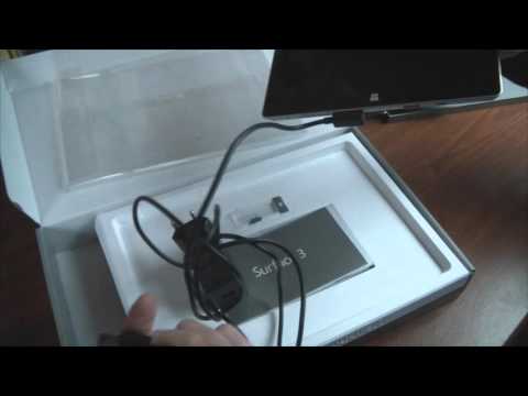 Test Microsoft Surface 3 4G - déballage et caractéristiques techniques